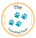 thetravelingpaws logo